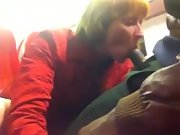 Black Cock on the Train to Putney Blonde Passenger Pussy Lick And Cock Suck